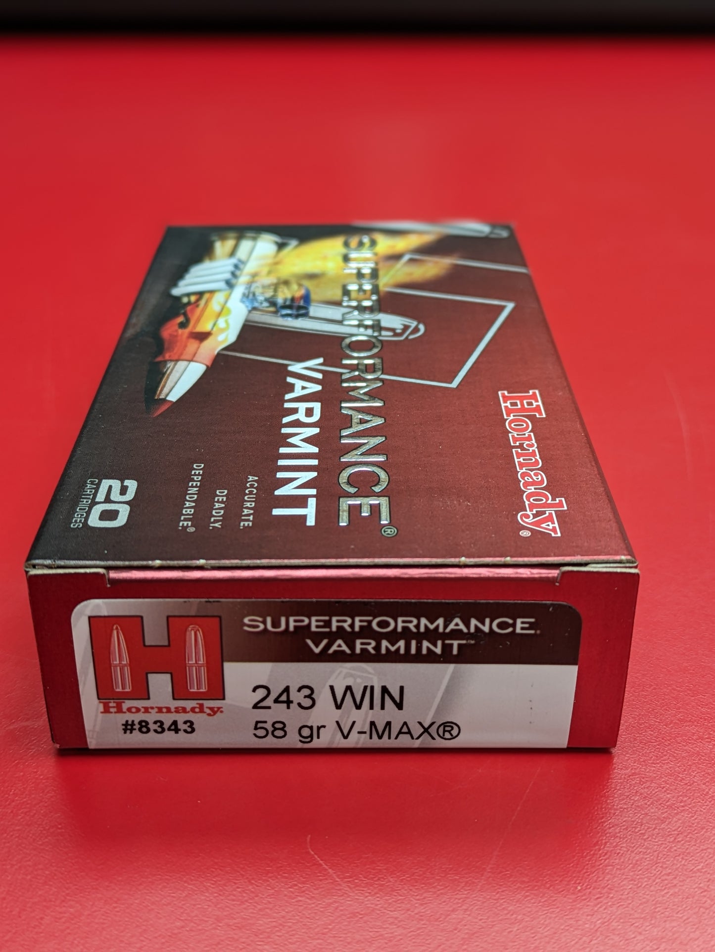.243 Hornady 58gr Vmax