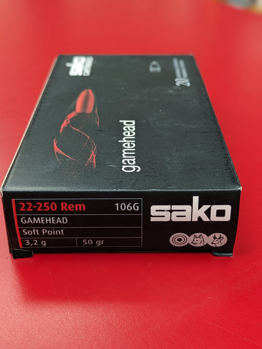 .22.250 Sako 50gr Gamehead