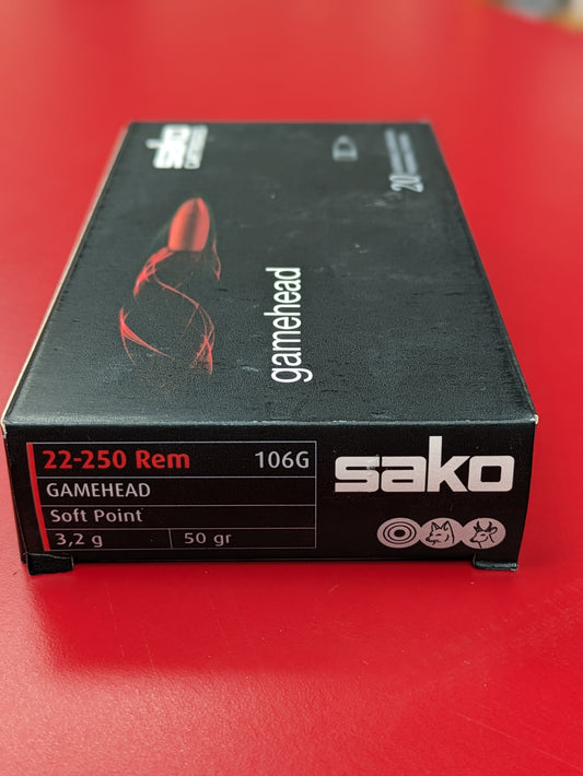 .22.250 Sako 50gr Gamehead