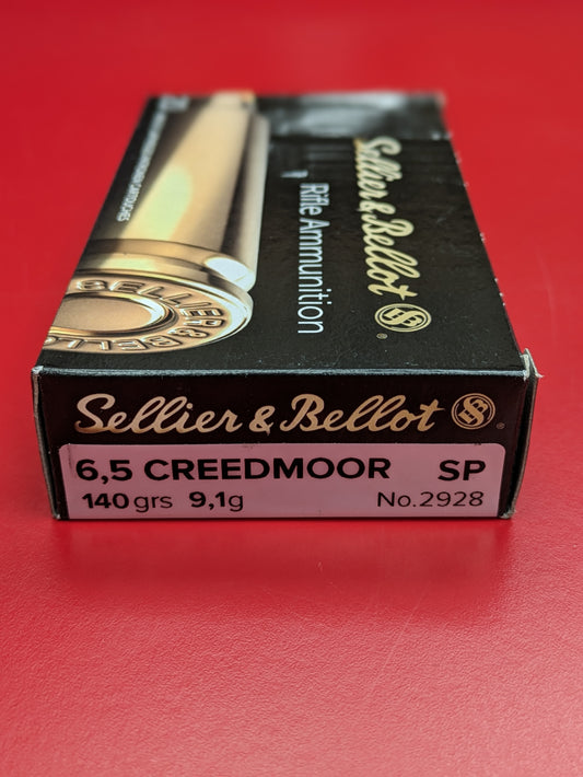6.5 Creedmoor Selliot & Bellot 140gr soft point