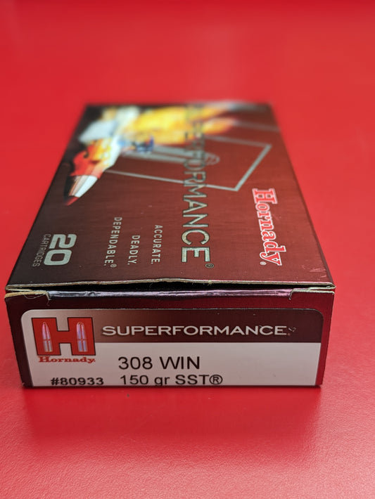 .308 Hornady 150gr SST