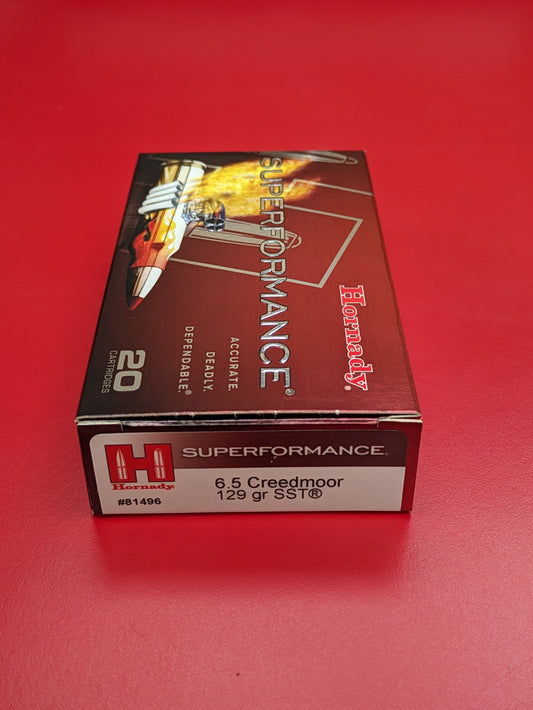 6.5 Creedmoor Hornady 129gr SST