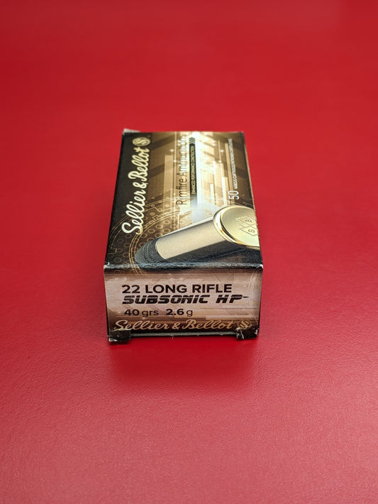 .22lr Selliot & Bellot 40gr Subsonic