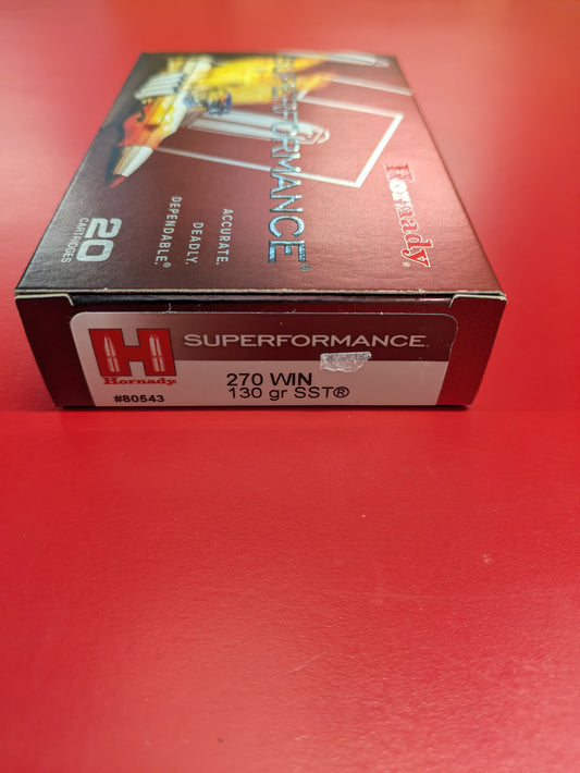.270 Hornady Superformance SST 130gr