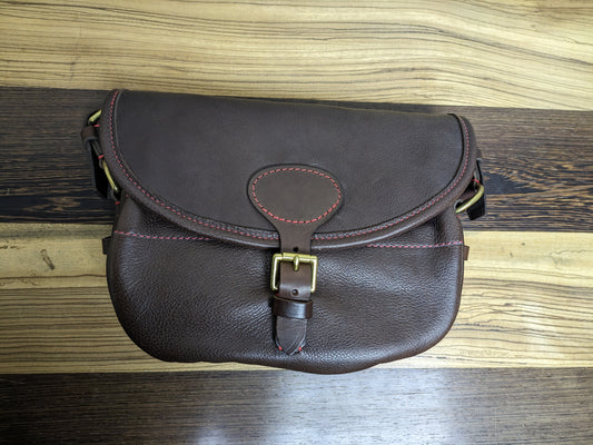 Leather 125 cartridge gun bag