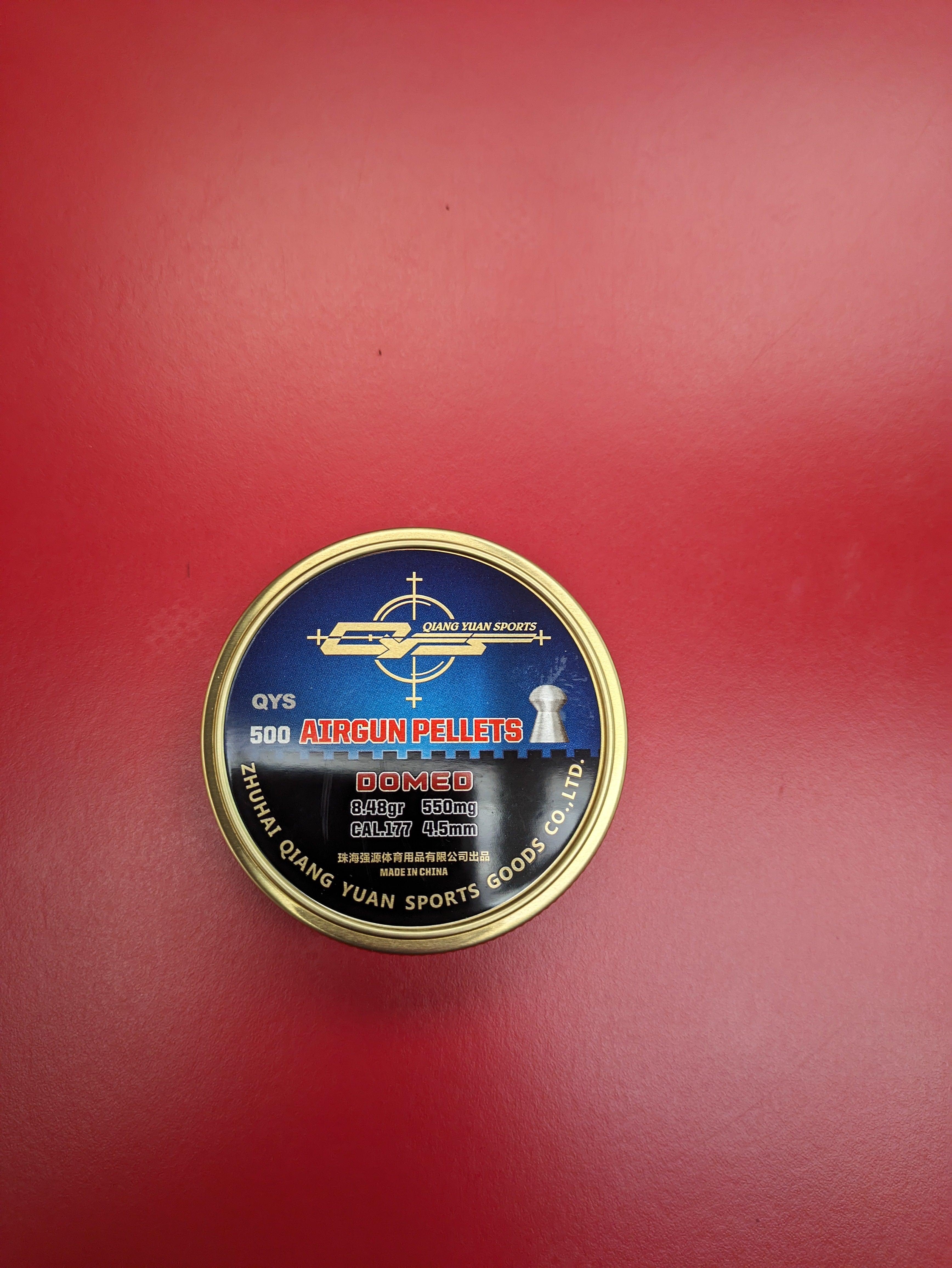 Cs Pellets .177 QYS Domed Pellets – CS Sporting